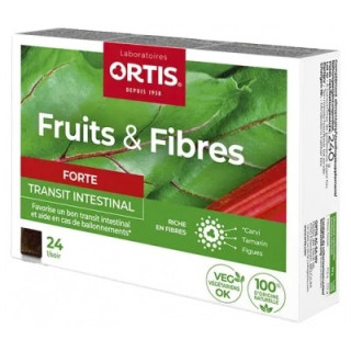 Ortis Fruits & Fibres Forte - Transit Intestinal Régulier