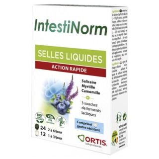 Ortis Intestinorm Selles Liquides - Complément alimentaire naturel