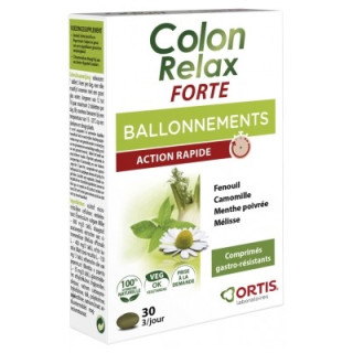 Ortis Colon Relax Forte Ballonnements - Soulagez les ballonnements