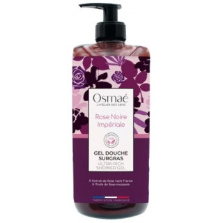 Gel Douche Surgras Rose Noire Impériale d'Osmaé