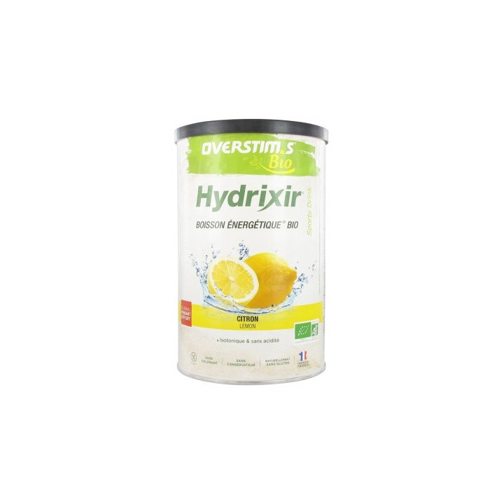 Hydrixir Bio - Boisson énergétique bio pour sportifs