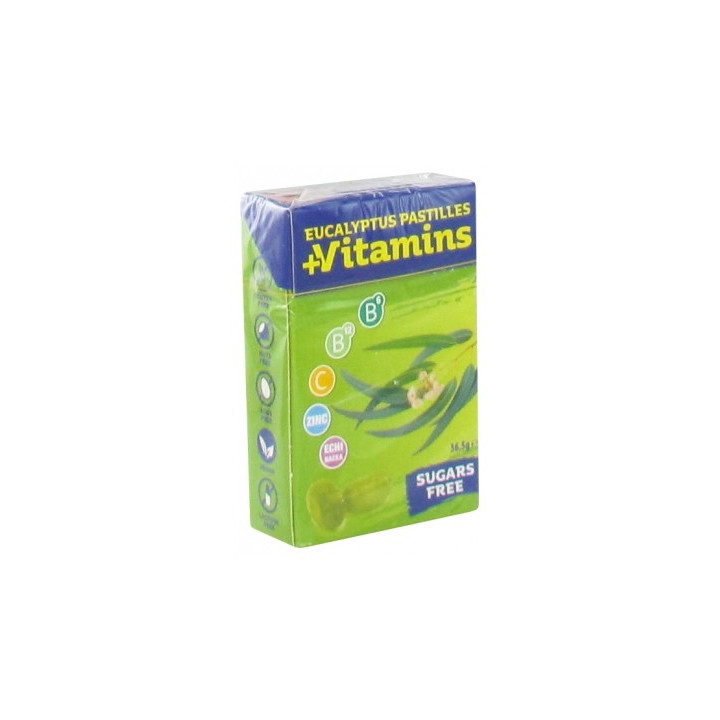 Pastilles PaperMints Vitamins Eucalyptus - Fraîcheur et vitalité