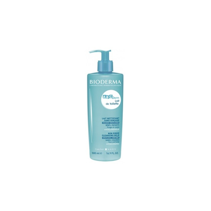 Lait de toilette Bioderma ABCDerm 500 ml