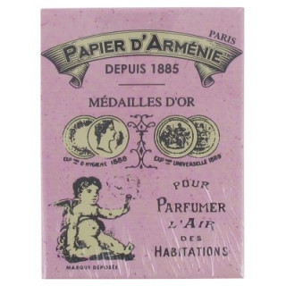 Papier d'Arménie La Rose - Parfum d'intérieur vintage