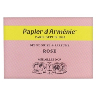 Papier d'Arménie Carnet Rose - Désodorisant naturel