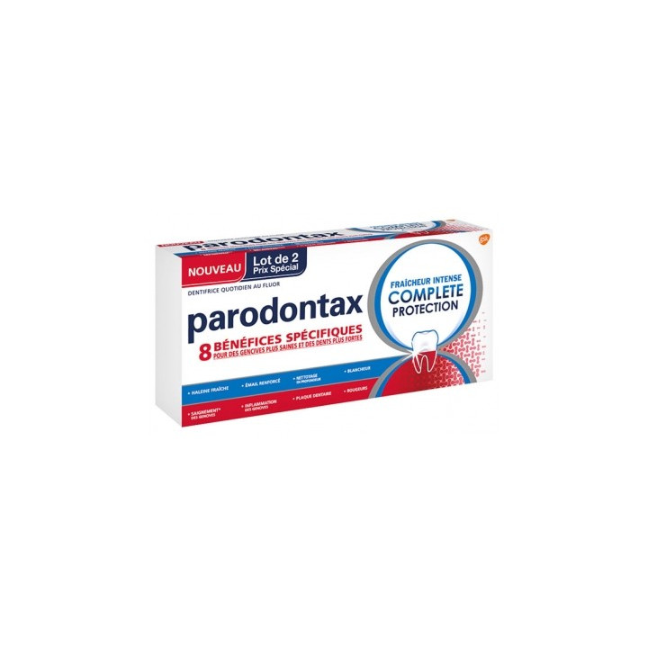 Dentifrice Parodontax Fraîcheur Intense