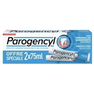 Dentifrice Parogencyl Prévention Gencives - Lot de 2 x 75 ml