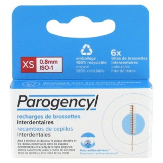Brossettes interdentaires Parogencyl XS 0,8 mm