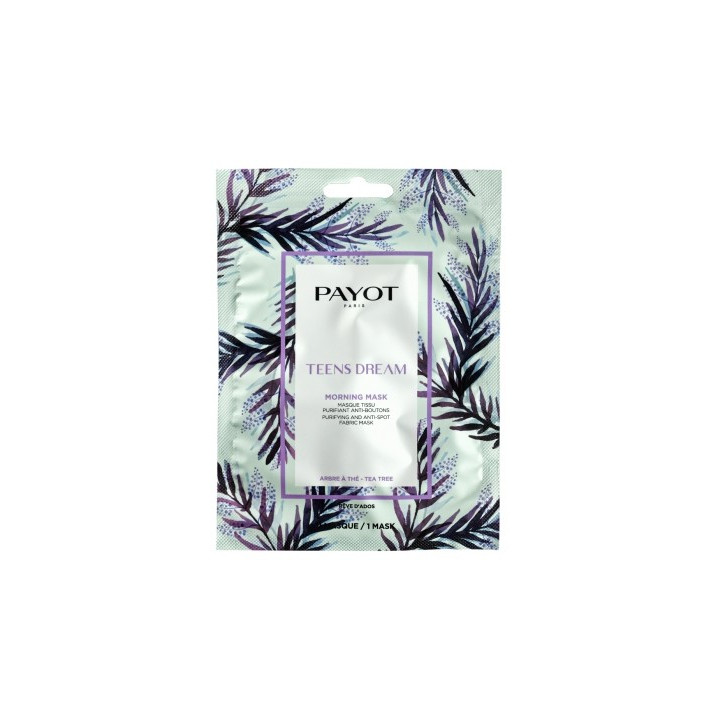 Masque tissu Payot Teens Dream pour peau mixte et grasse