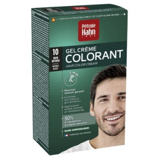 Kit Gel Crème Colorant Pétrole Hahn Noir Intense