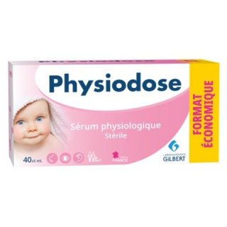 Physiodose Sérum Physiologique Stérile - Hygiène nasale et oculaire