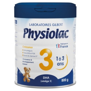 Physiolac Croissance 3 - Lait de croissance pour enfants