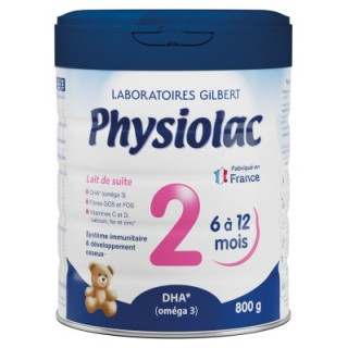 Physiolac 2 - Lait de suite 6 à 12 mois
