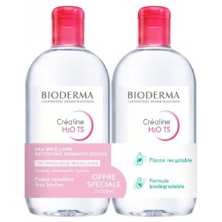 Bioderma Créaline H2O TS - Eau Micellaire Démaquillante