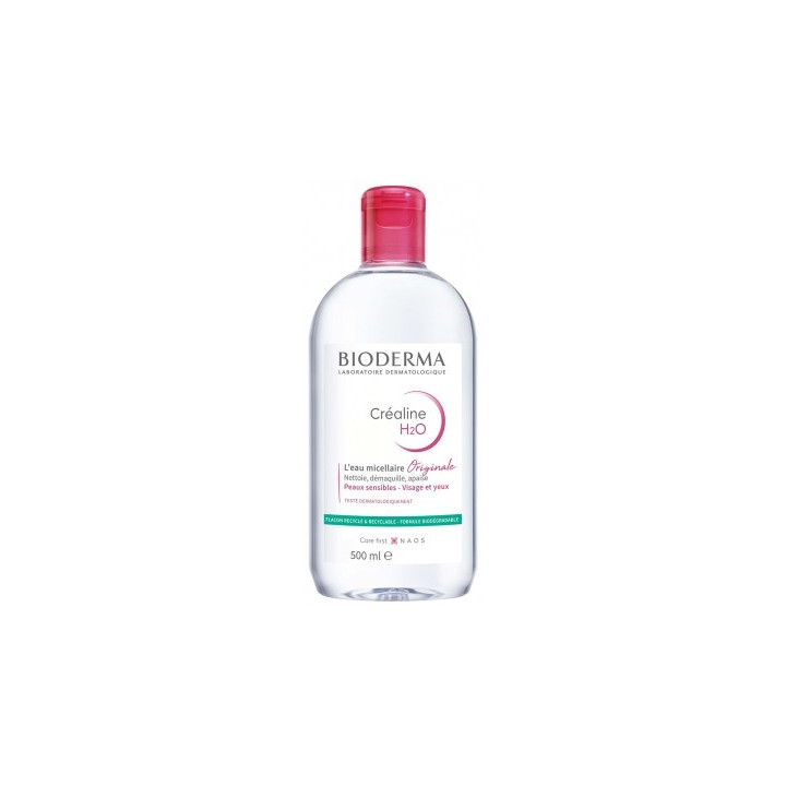 Bioderma Créaline H2O, l'eau micellaire pour peaux sensibles