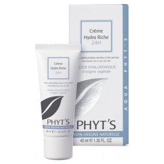 Crème Hydra Riche 24H Bio Phyt's - Hydratation intense