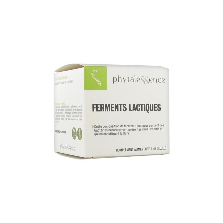 Phytalessence Ferments Lactiques - Complément alimentaire pour l’équilibre intestinal