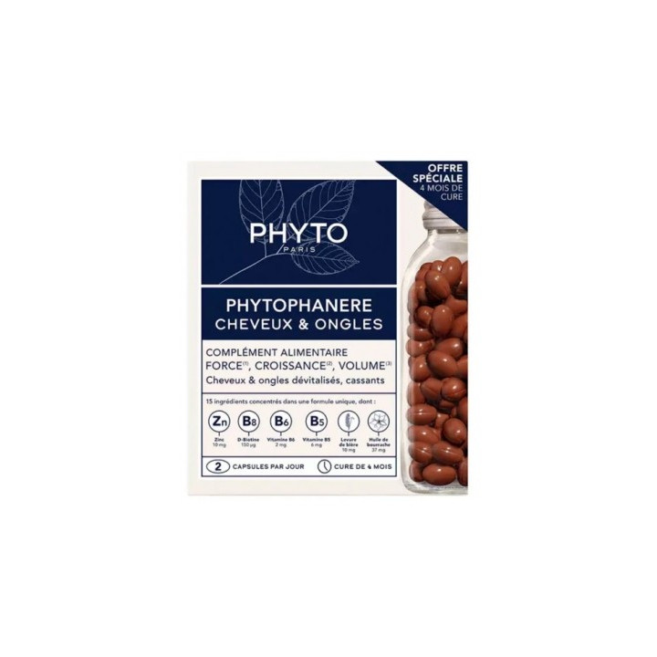 Phyto Phytophanère - Complément alimentaire pour cheveux et ongles