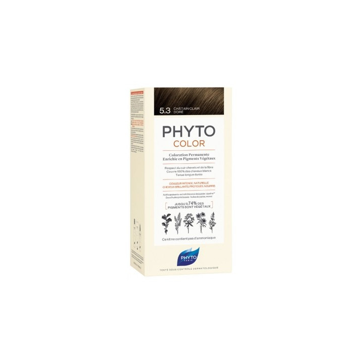 Phyto PhytoColor Châtain Clair Doré 5.3