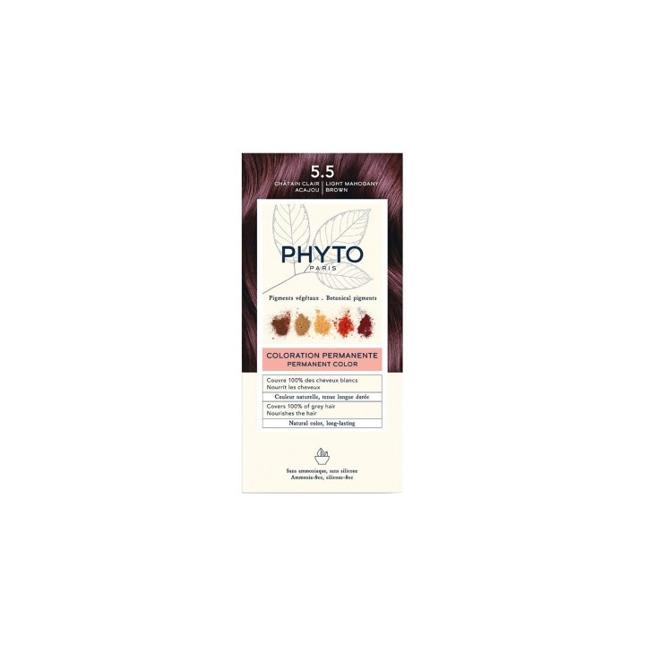 Phyto PhytoColor 5.5 Châtain Clair Acajou