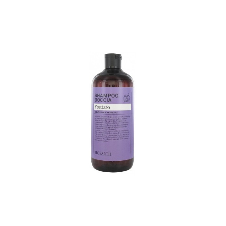 Shampoing Douche Fruité Bioearth Family 500 ml