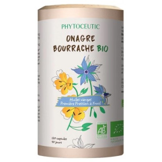 Phytoceutic Onagre Bourrache Bio - Complément alimentaire pour le bien-être féminin