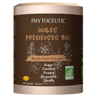 Phytoceutic Huiles Précieuses Bio - Complément alimentaire pour la peau