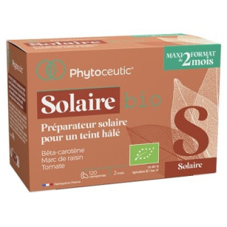 Phytoceutic Solaire Bio - Complément alimentaire pour un bronzage naturel