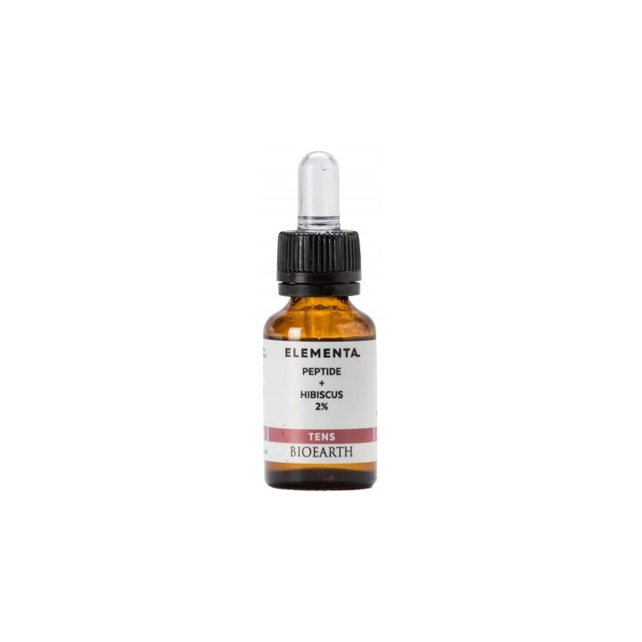 Bioearth Elementa Tens Solution Peptide + Hibiscus 2% 15 ml