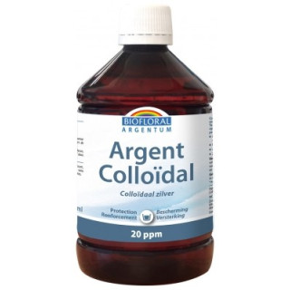 Argent Colloïdal 20 ppm Biofloral pour soin cutané
