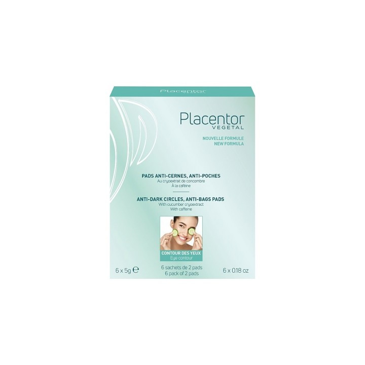 Pads Placentor Végétal anti-cernes et anti-poches