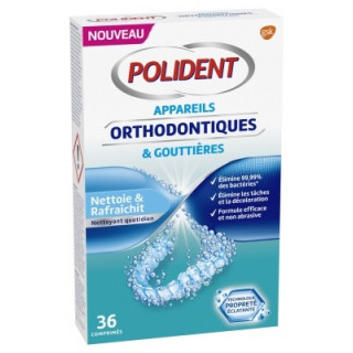Nettoyant d'appareils orthodontiques Polident Corega