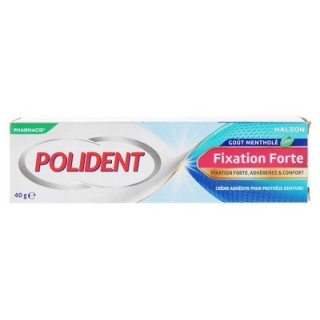 Crème adhésive Polident Corega Fixation Forte 40g