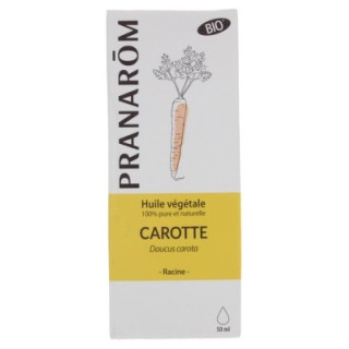 Huile de Macération Carotte Bio Pranarôm 50ml