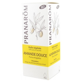 Huile d'Amande Douce Bio Pranarôm 50ml