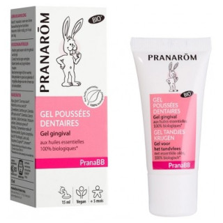 Gel Gingival Bio PranaBB - Soulagement naturel pour les premières dents