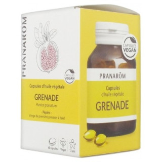 Capsules d'huile végétale de grenade Pranarôm