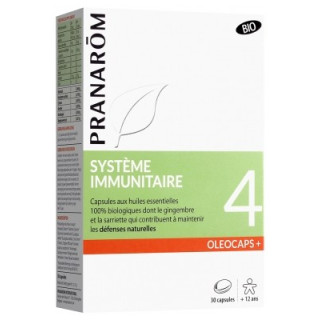 Oléocaps+ 4 Système Immunitaire Bio - Complément alimentaire