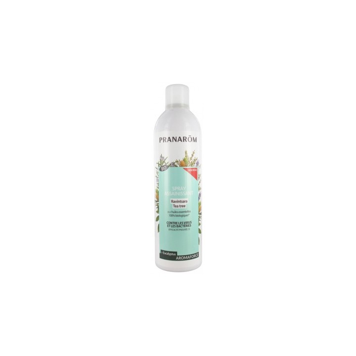 Spray Assainissant Ravintsara Tea Tree Bio 400ml
