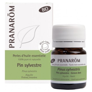 Pranarôm Perles d'Huile Essentielle Pin Sylvestre Bio