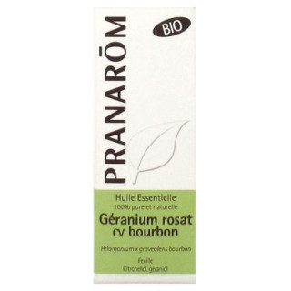 Huile Essentielle Géranium Rosat cv bourbon Bio