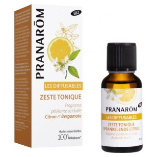 Diffusables Zeste Tonique Bio 30ml - Pranarôm