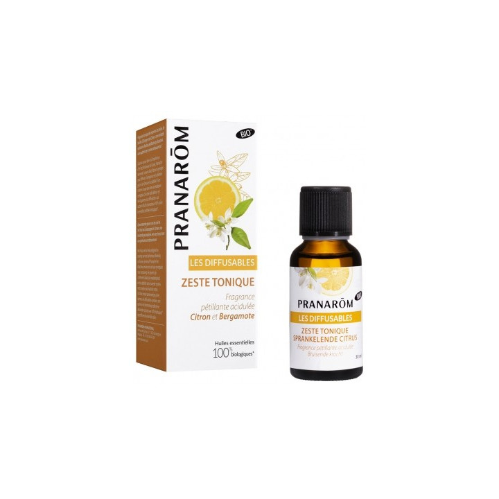 Diffusables Zeste Tonique Bio 30ml - Pranarôm