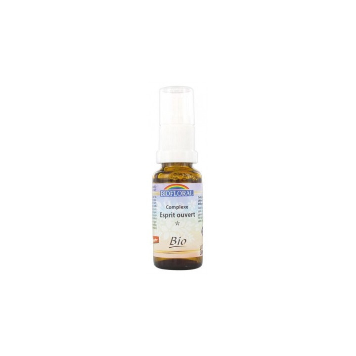 Complexe Esprit Ouvert C8 Bio - Fleurs de Bach biologiques