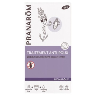 Traitément anti-poux bio - Pranarôm Aromapoux