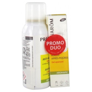 Pranarôm Aromapic - Spray Anti-Moustiques et Roller Apaisant