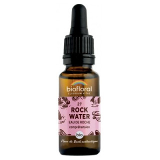 Fleur de Bach n°27 Rock Water Bio - Équilibre émotionnel