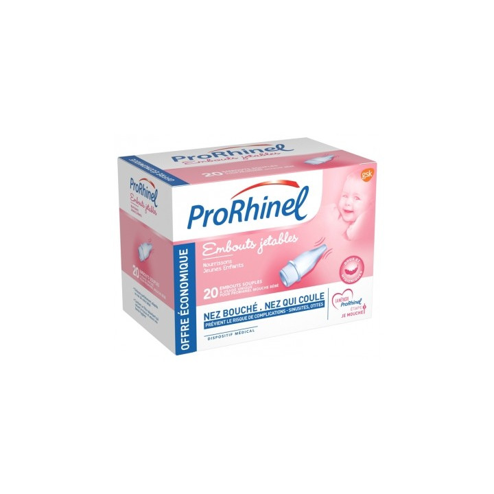 ProRhinel - Embouts jetables pour mouche-bébé