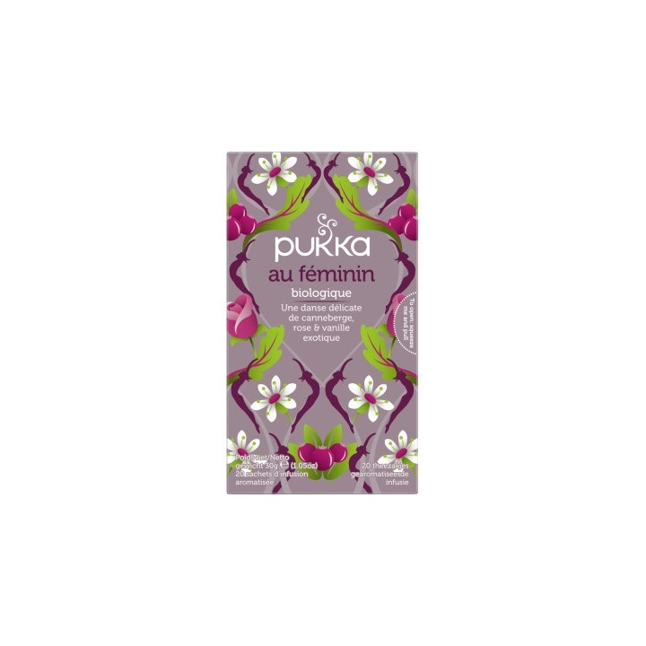 Tisane Pukka Au Féminin Bio - Infusion réconfortante pour les femmes