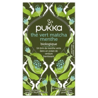 Thé Vert Matcha Menthe Bio - Pukka